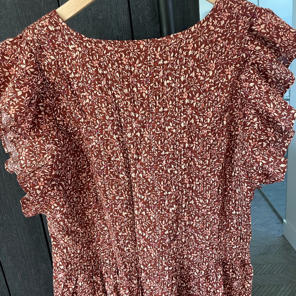 Women’s pin tucked madewell dress